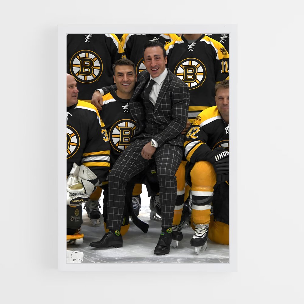 Poster Bruins Glory – affiche Hockey sur glace (vue 3)